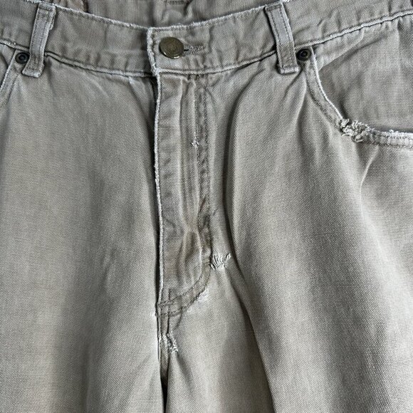 Bills Khakis Weathered Canvas USA rugged 5 Pocket Standard fit 34 (FLAWS) - Picture 6 of 16